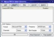 NBFree MP3 to WAV Converter screenshot